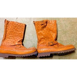 Russell Special Edition Ostrich Boots - 11